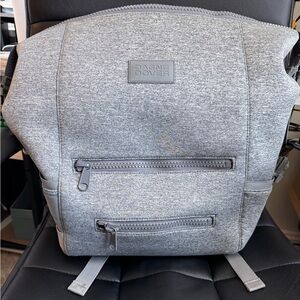 Indi neoprene diaper backpack in heather grey, size large